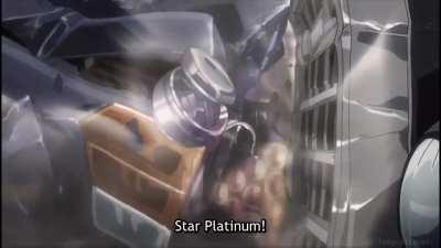 He hit em with that musty flick