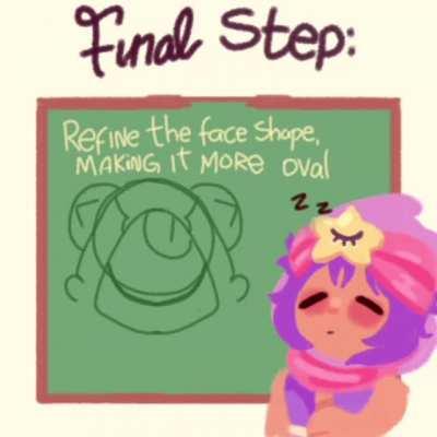 Leon drawing tutorial featuring Sandy!