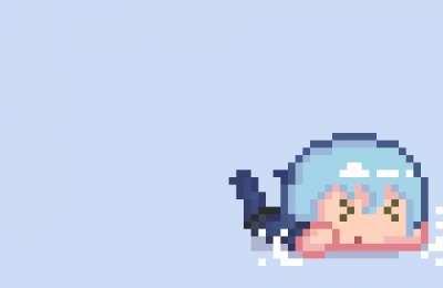 I tried making a small pixel Rimuru!