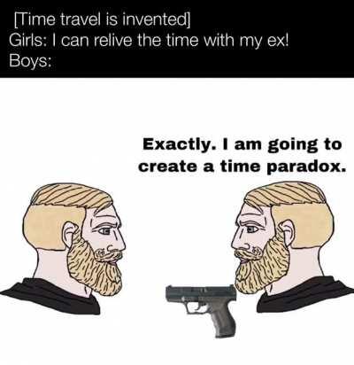 Wait, it’s a time paradox?