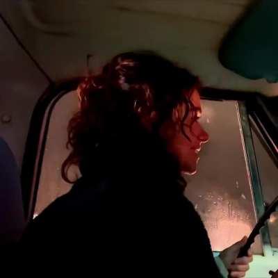 Tatiana in Brendan Hines' 'Sleep in Lightning' Music Video