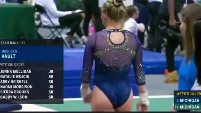 Michigan’s Abby Heiskell💙💛