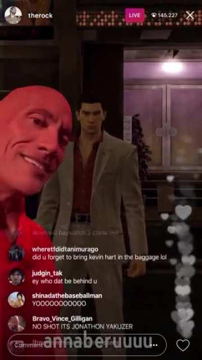 Western actor collaborates with a well-known figure in Kamurocho