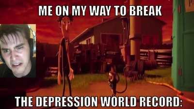 Depression speedrun (World Record) (Any Percent)