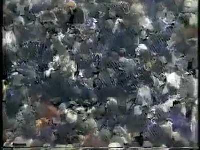 Gretzky being escorted by police as he carries the Stanley Cup through a crowd of 150,000+ at the Edmonton Oilers Stanley Cup Parade in 1984.