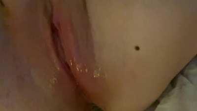 34 and my tight little pussy stays soaked knowing guys jerk off to me