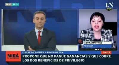 Dictamen a favor de CFK