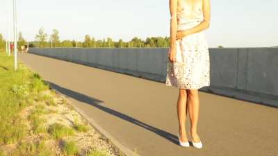 Flashing Tiny Titties In Public Place