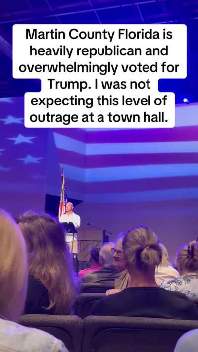 Another Town Hall, Another Outrage