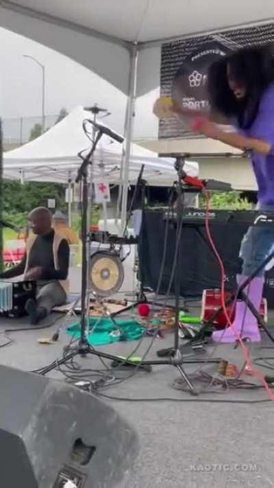 music in Portland be like.