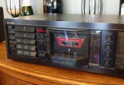 This tape deck with auto flip.