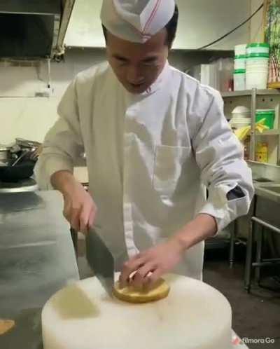 How does he make the net??