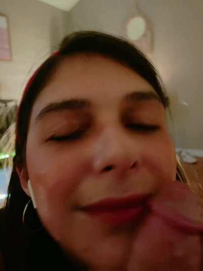 My Tinder date glaze me