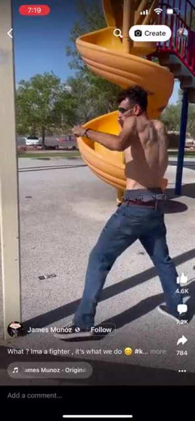 I hope this isn’t another “legitimate training technique “ that I’m gonna have to hear about from you guys.