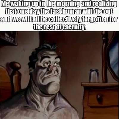 We will fall. And then there will be nothing