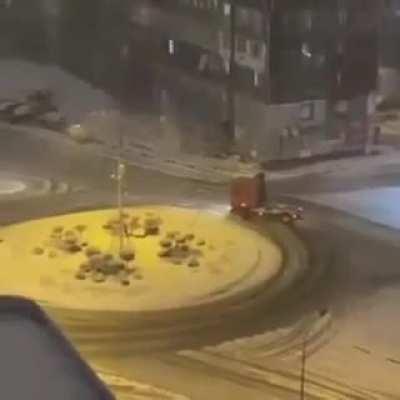 I know you are going to call him an idiot, but he did it well