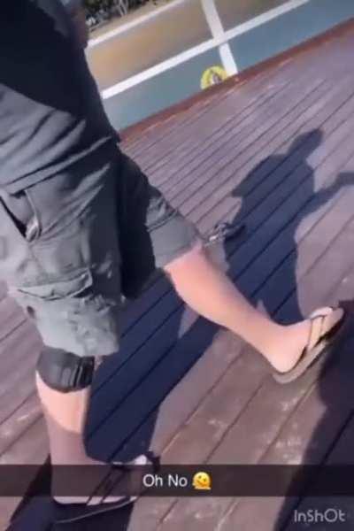 Engagement Ring + Kids + Open Water =