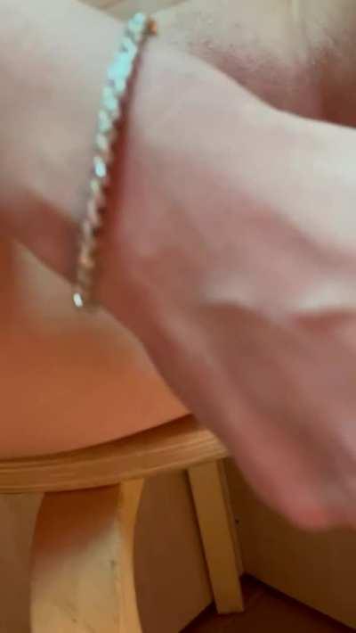 if you walked into my dressing room and saw me masturbate what would you do? [OC]