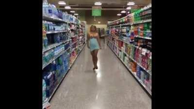 Busty Latina Flashes Tit In Public And Lets Guys Touch