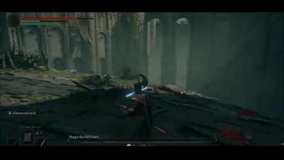 Margit literally fell lol