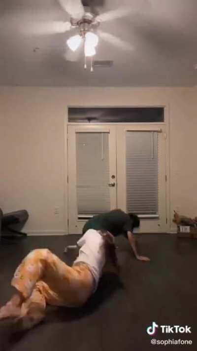 Sophia doing the WAP