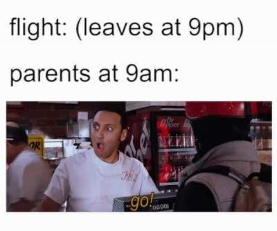 i know being on time means nothing to you, but to me its serious.