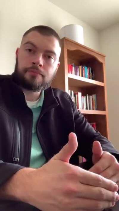 A guy who got the point and a screaming feminist