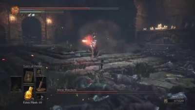 I had the most insane and fun boss fight against the Abyss Watchers ! (Jump to 1:20 for the best part)