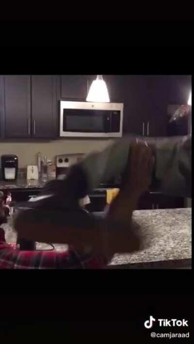 Wanna see my new kicks?