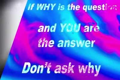 I ᗩᗰ TᕼE ᗩᑎᔕᗯEᖇ