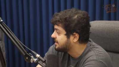 Tantas pessoas impactantes pra ele falar