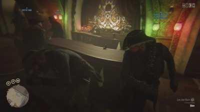 A little kid was pretending to be drunk in my moonshine shack and it was priceless