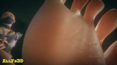 Kitana Feetality (AllFs3D) [Mortal Kombat]