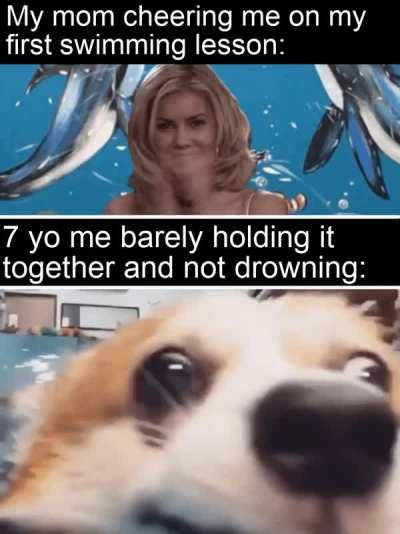 Mom is proudly watching, keep it together