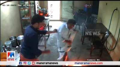 Narrow escape for 70-year-old as mobile phone explodes in pocket