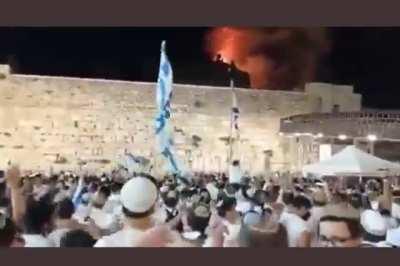 Steal our land just to rejoice at it’s ruining. These are the trees around Al Aqsa. ‏حسبي الله ونعم الوكيل