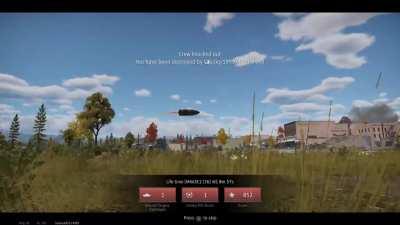 This dude shot me down my cannon barrel