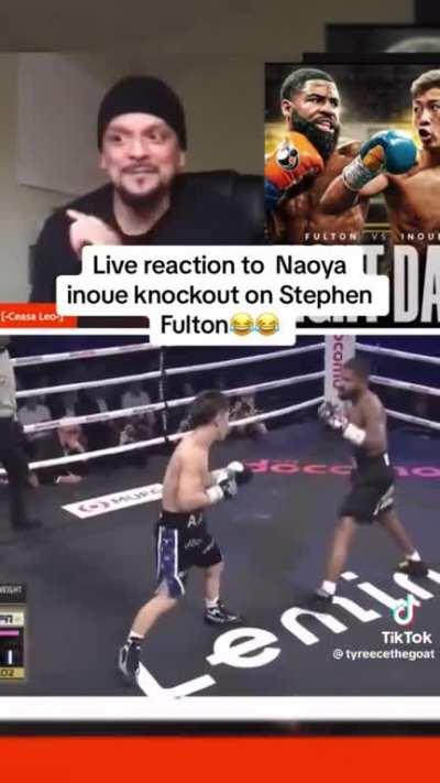 Naoya Inoue knocks out Fulton minutes after fan calls him a 