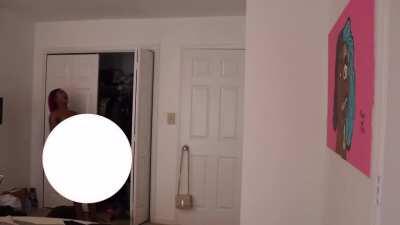 Nip slips all over this video