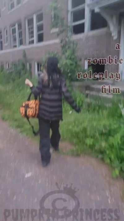 Goth Goddess Roleplay Zombie AmateurAdventures Urban Exploring Porn GIF by pumpkinprincess