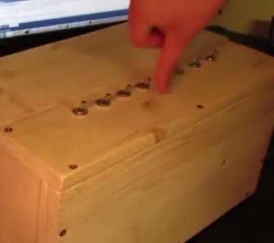 What an interesting useless machine