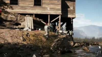 Went for a sidearm takedown and forgot I had a launcher equipped XD