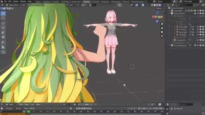 Блендер шалит.