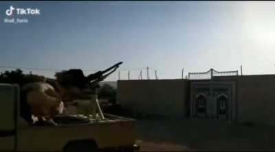 Do you love those black hole anus moments as I do? Toyota mounted big caliber gats are awesome!!!