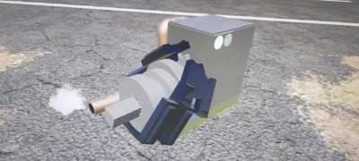 HELP! Why wont it spin? Its a 1 cly piston engine but the back gear isn't centered so I added a gear to connect a track to an idler wheel to center it but it wont spin. Help!