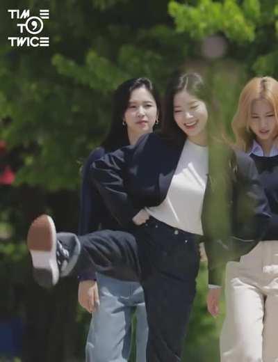 Dahyun Taking Big Steps (ft. TWICE)