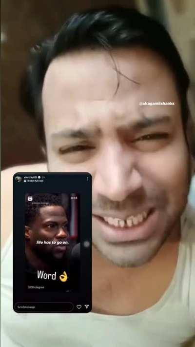 Koach continuing e-lafda with Naveen 