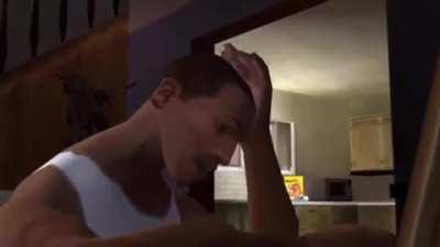 CJ Gets beaten to death by Majima