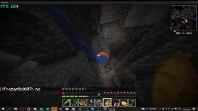 So i got death.fell.accident.water in 1.19.2 survival on accident