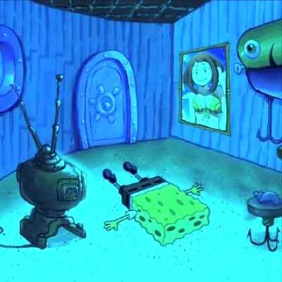 Spongebob parties too hard and dies [Poetry]
